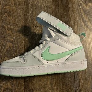 Nike High-Tops with Mint and White Accents